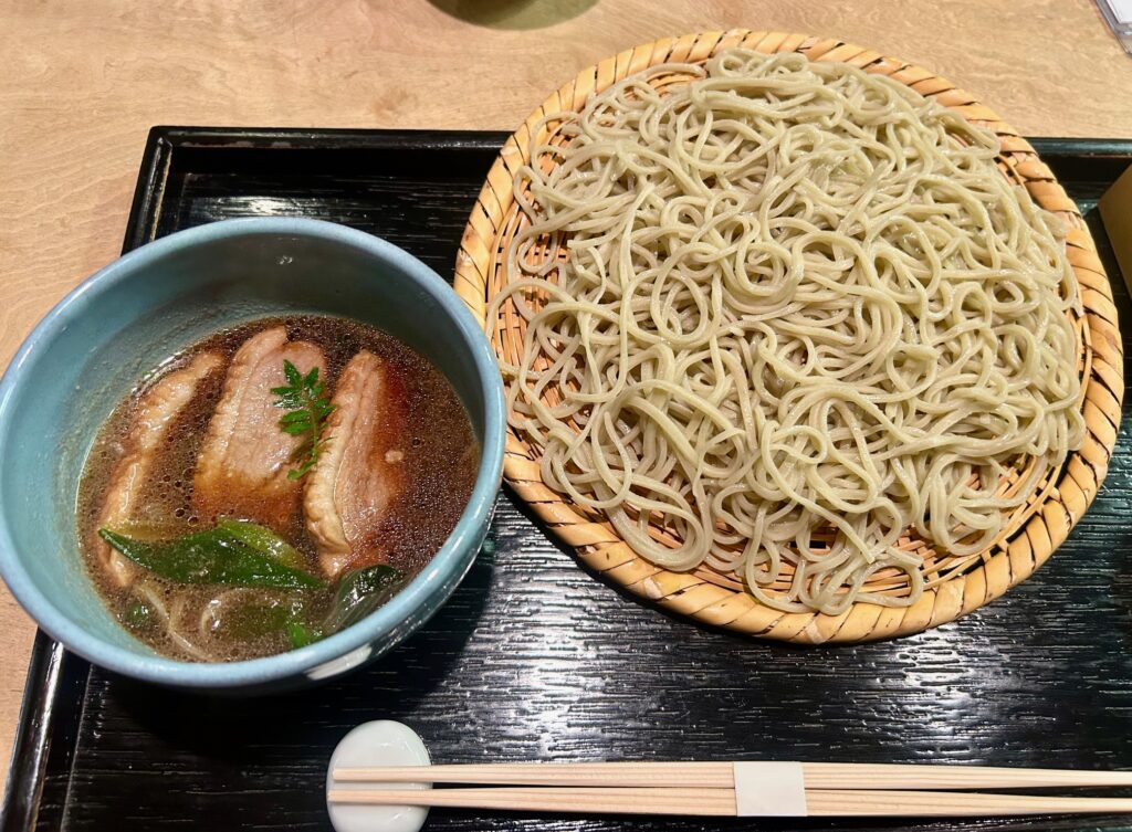 なにわ翁　＊北浜のミシュラン蕎麦店