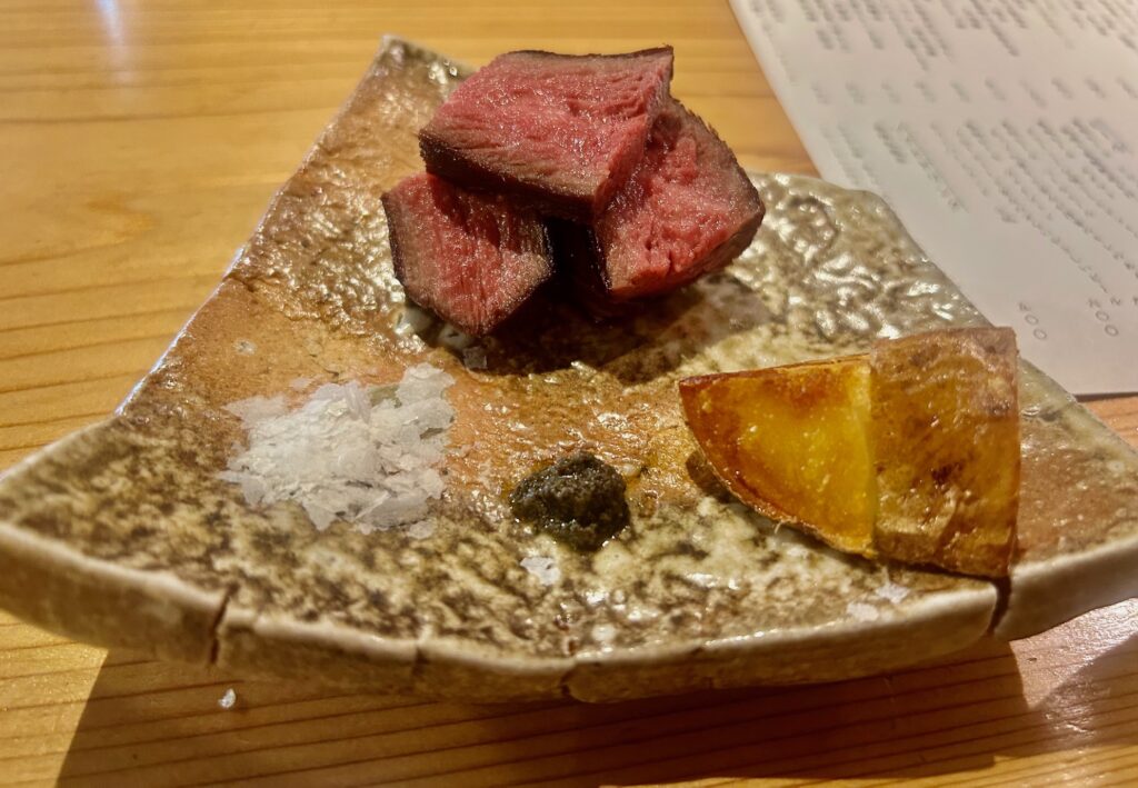 お料理　雨ニモマケズ　＊西天満のビブグルマン料理店
