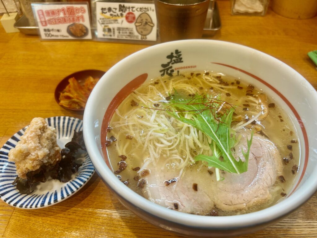塩元帥　本店尼崎　＊関西塩ラーメンの雄