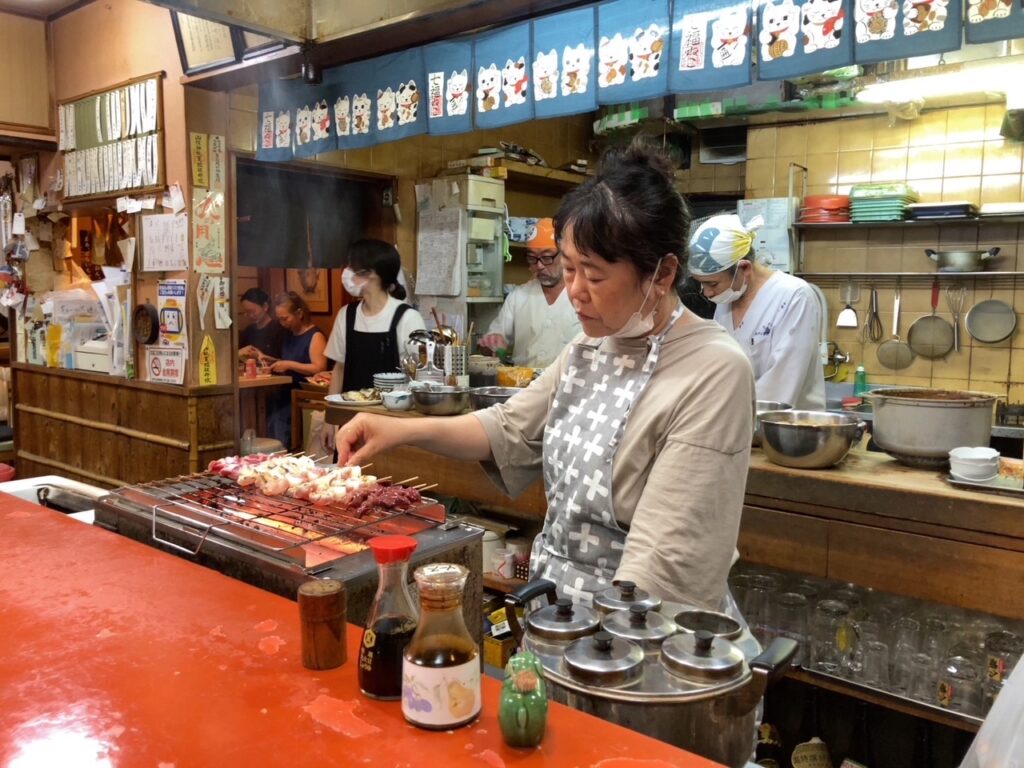 スタンドアサヒ　９月　＊大阪の名門居酒屋