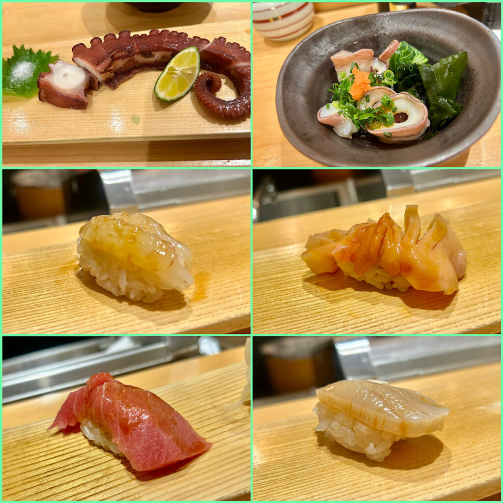 天然本まぐろ　ありそ鮨　＊東京駅構内の高級寿司店
