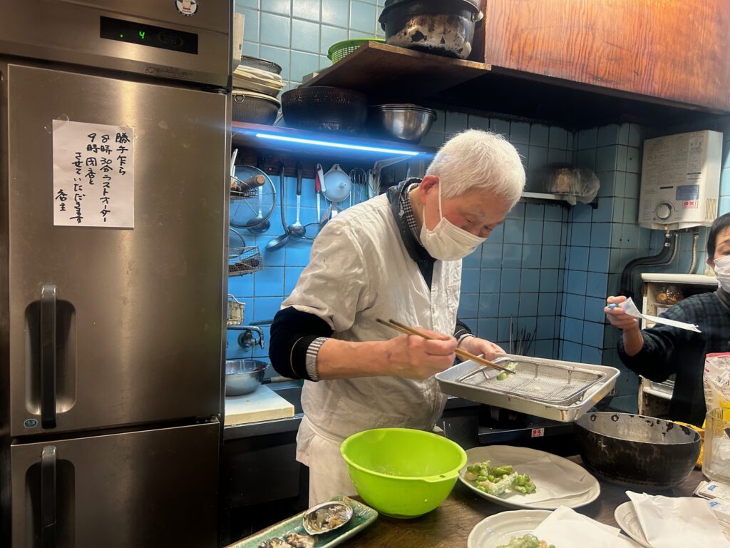 みやじ　＊堀江の老舗居酒屋（4月末閉店）